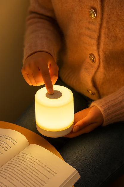 NestLume – Night Light Touch Bedside Lamp with Adjustable Brightness