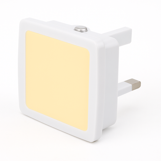GlowSense – Plug-in LED Night Light with Automatic Dusk-to-Dawn Sensor